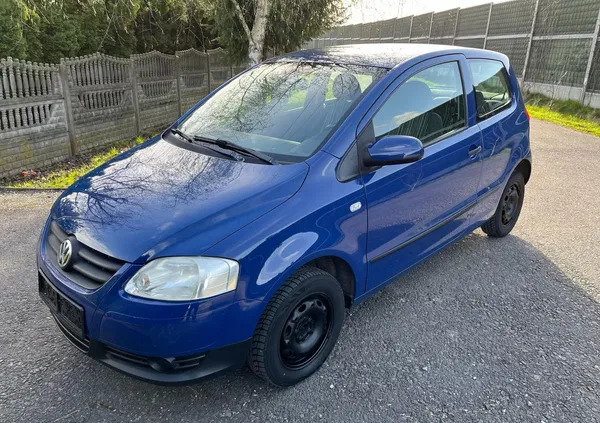 śląskie Volkswagen Fox cena 6900 przebieg: 158000, rok produkcji 2006 z Chojnice